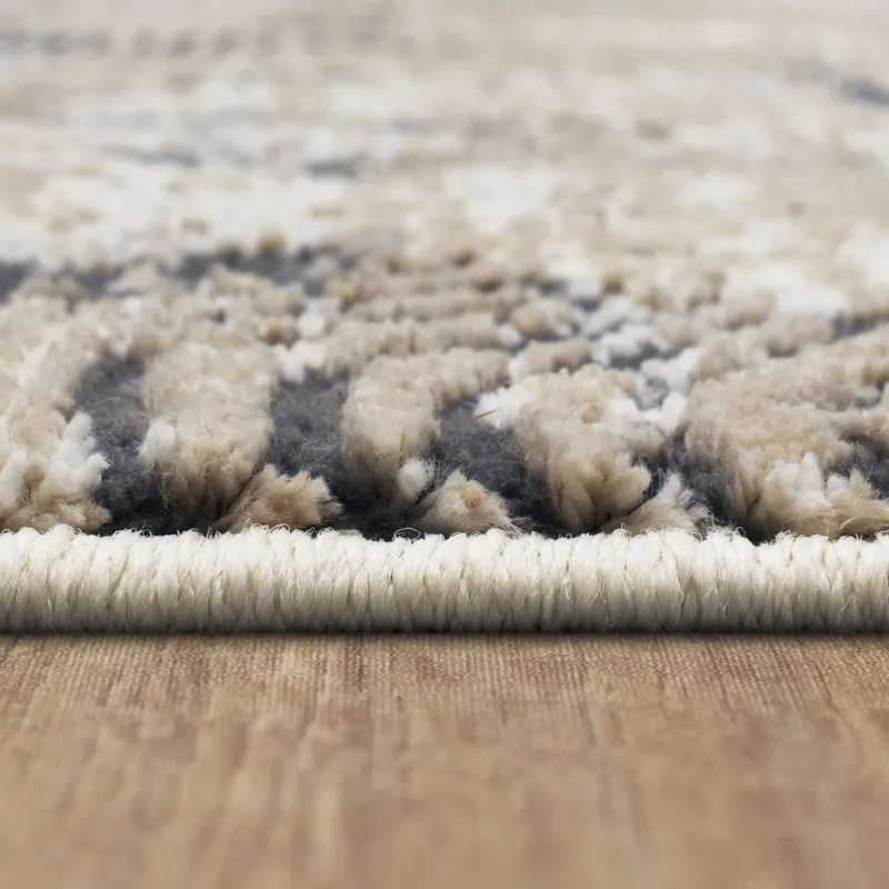 Vanguard by Drew & Jonathan Home Valiant Frost Grey Rug - 5'3" x 7'10" Pile