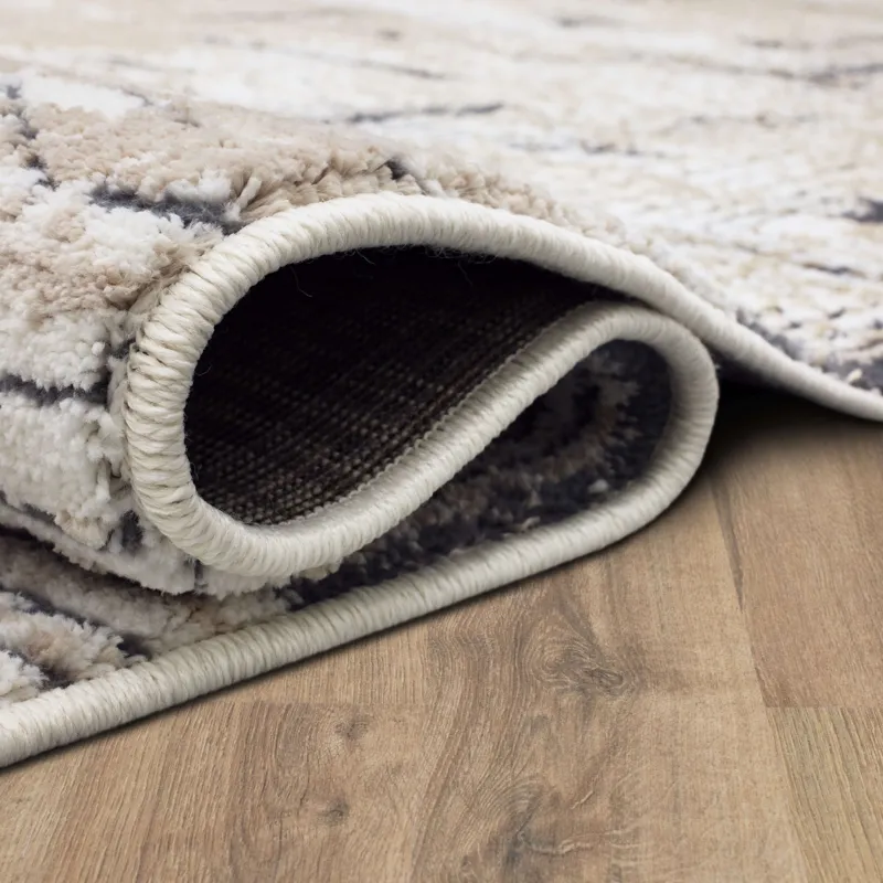 Vanguard by Drew & Jonathan Home Valiant Frost Grey Rug - 5'3" x 7'10" Roll
