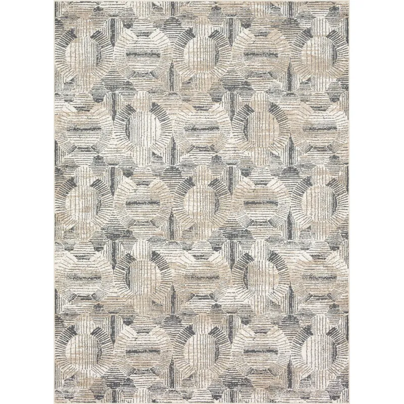 Vanguard by Drew & Jonathan Home Valiant Frost Grey Rug - 5'3" x 7'10"
