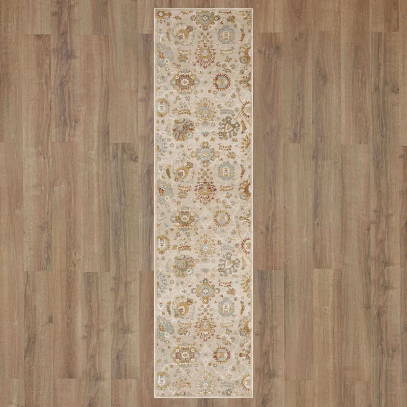 Windermere Whitehaven Beige Rug - 2'6" x 10' Floor