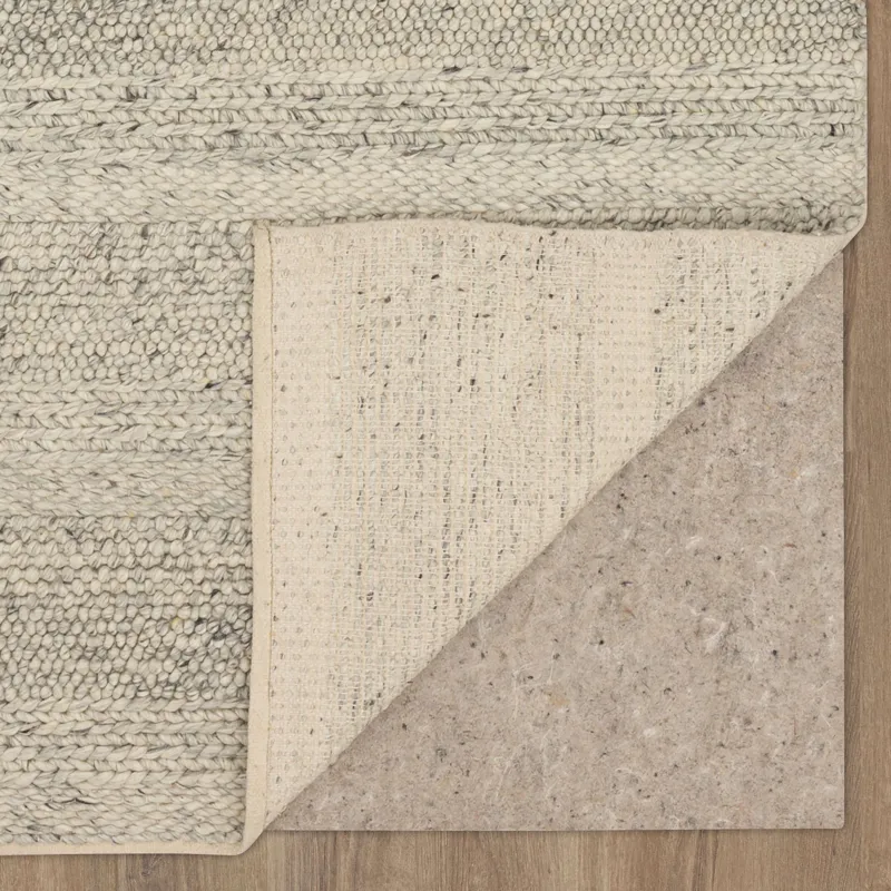 Tableau Zaza Ivory Rug - 9' x 12' Backing