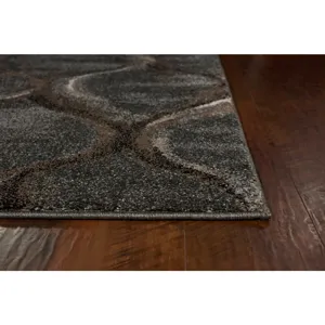 Landscapes 5906 Charcoal Groove