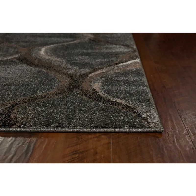Landscapes 5906 Charcoal Groove