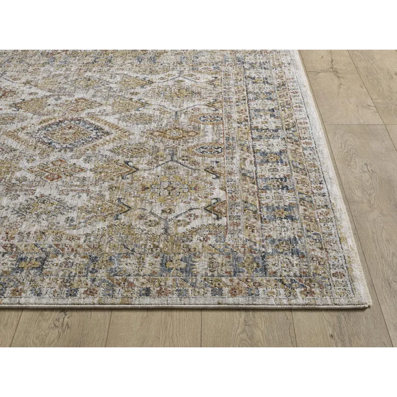 Avani 8400 Ivory Damascus Rug
