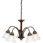 Wynberg 5 Light Chandelier - Olde Bronze