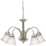 Wynberg 5 Light Chandelier - Brushed Nickel