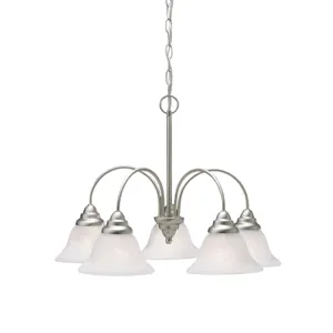 Telford Collection Telford 5 Light Chandelier - Brushed Nickel (Brushed Nickel)