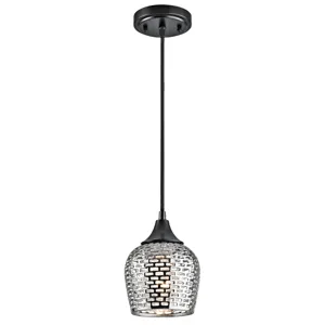 Annata 1 Light Mini Pendant - Black BK (Black (Painted))