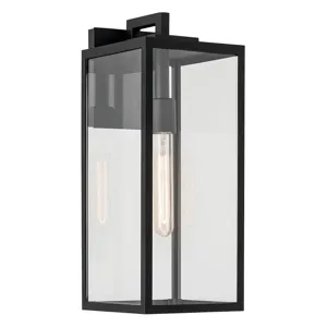 Branner Outdoor Wall Light - Textured Black