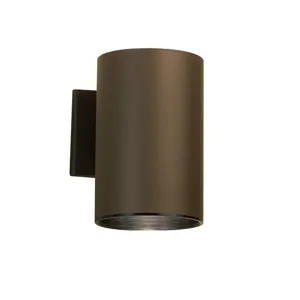 Cylinder 7.75" 1 Light Wall Light - Architectural Bronze