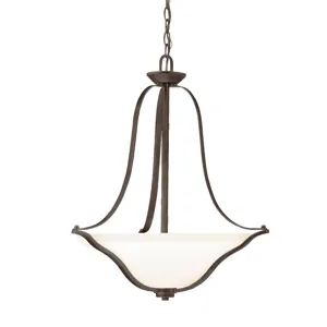 Langford 3 Light Inverted Pendant - OZ (Olde Bronze)