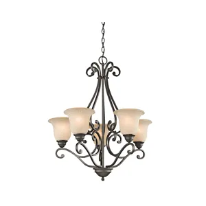 Camerena Collection Camerena 5 Light Chandelier - Olde Bronze (Olde Bronze)