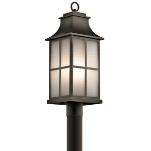 Pallerton Way Collection Pallerton Way 1 Light Outdoor Post Lantern - OZ OZ (Olde Bronze)