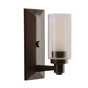 Circolo Collection Circolo 1 Light Wall Sconce - Olde Bronze (Olde Bronze)