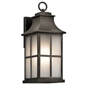 Pallerton Way Collection Pallerton Way 1 Light Medium Outdoor Lantern - OZ (Olde Bronze)