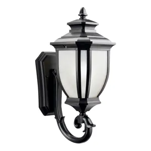 Salisbury Collection Outdoor Wall 1Lt BK (Black (Painted))
