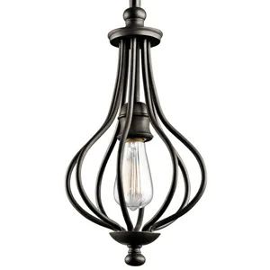 Kensington&trade; 1 Light Mini Pendant Olde bronze