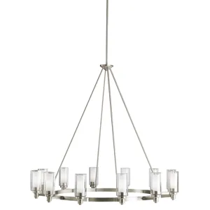 Circolo Collection Circolo 12 Light Chandelier - OZ (Olde Bronze)