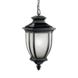 Salisbury Collection Outdoor Hanging Pendant 1Lt BK (Black (Painted))