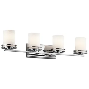 Hendrik Collection Hendrik 4 Light Bath Light - Chrome (Chrome)