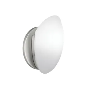 Swiss Passport Collection 1 Light Wall Sconce - Brushed Nickel (Brushed Nickel)