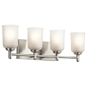 Shailene Collection Shailene 4 Light Bath Light - Chrome CH (Chrome)
