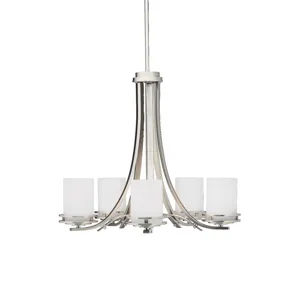 Hendrik Collection Hendrik 5 Light Chandelier - Brushed Nickel (Brushed Nickel)