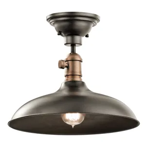 Cobson Collection Cobson 1 Light Pendant/Semi-Flush - OZ OZ (Olde Bronze)