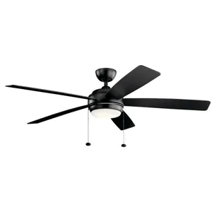 60" Starkk Fan - Satin Black