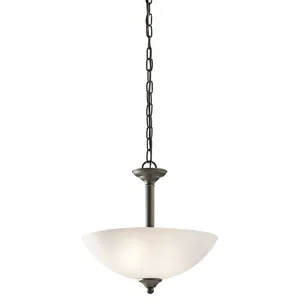 Jolie Collection Jolie 2 Light Pendant/Semi Flush - Olde Bronze OZ (Olde Bronze)