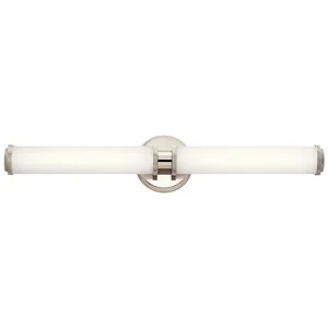 Indeco 27" LED Linear Vanity Light - Polished Nickel