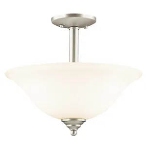 Armida Collection Armida 2 Light Semi Flush/Inverted Pendant - OZW (Olde Bronze)