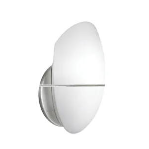 Swiss Passport 1 Light Wall Sconce - NI (Brushed Nickel)