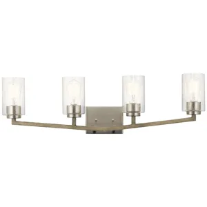 Deryn&trade; 4-Light Vanity Light - Distressed Antique Gray