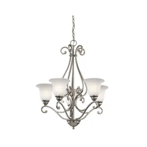 Camerena Collection Camerena 5 Light Chandelier - Brushed Nickel (Brushed Nickel)