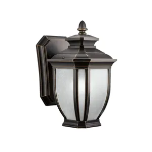 Salisbury Collection Outdoor Wall 1Lt RZ (Rubbed Bronze)