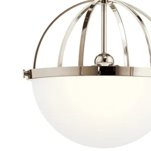 Edmar&trade; Light Pendant - Polished Nickel
