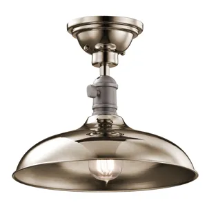 Cobson Collection Cobson 1 Light Pendant/Semi-Flush - OZ OZ (Olde Bronze)