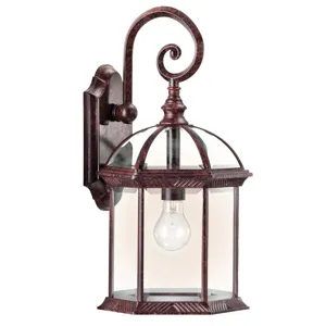 Barrie Collection Outdoor Wall 1Lt TZ (Tannery Bronze)