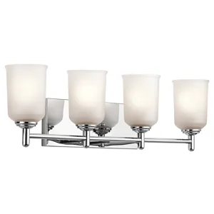 Shailene Collection Shailene 4 Light Bath Light - Chrome CH (Chrome)
