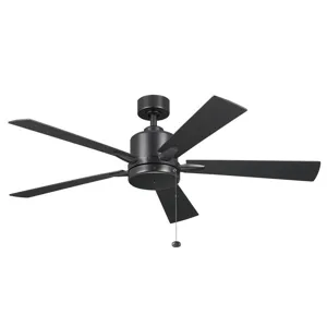 Lucian II Ceiling Fan - Satin Black