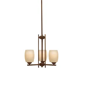 Eileen Collection Eileen 3 Light Mini Chandelier - OZ (Olde Bronze)