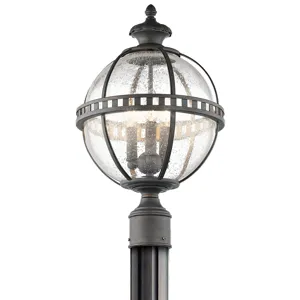 Halleron Collection Halleron 3 Light Outdoor Post Lantern - LD LD (Londonderry)