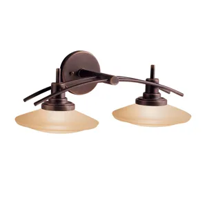 Structures Collection Structures 2 light Halogen Bath Light - NI (Brushed Nickel)