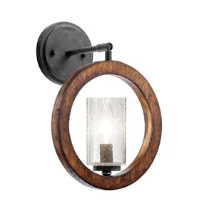 Grand Bank Collection 1 Light Pendalette Auburn Stained Finish (Auburn Stained Finish)