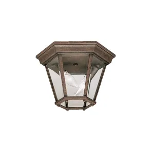 Outdoor Flush Mt 2Lt (Tannery Bronze)