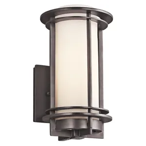 Pacific Edge Collection Outdoor Wall 1Lt (Architectural Bronze)