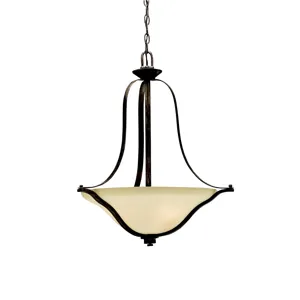 Langford 3 Light Inverted Pendant - NI (Brushed Nickel)
