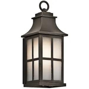Pallerton Way Collection Pallerton Way 1 Light Small Outdoor Lantern - OZ O (Olde Bronze)