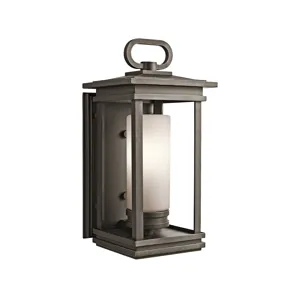 South Hope Collection Outdoor Wall 1Lt RZ (Rubbed Bronze)